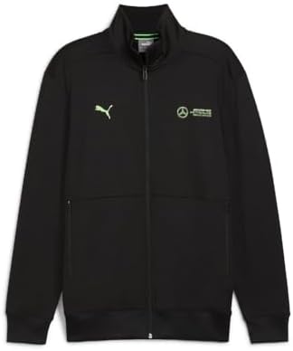Puma Mercedes AMG Petronas T7 Track Jacket (XX-Large, Puma Black